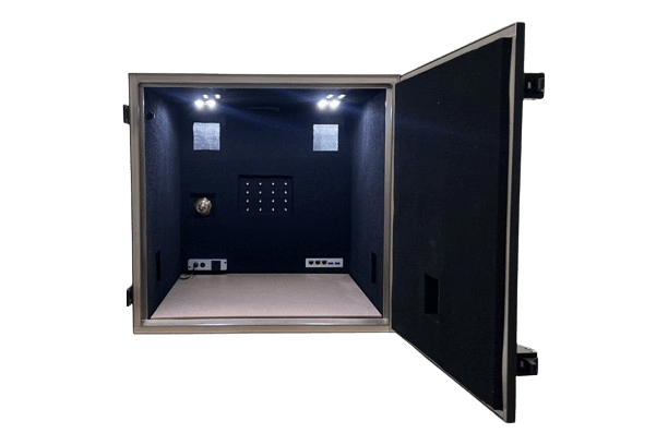 Benchtop RF Shielded Enclosure Front View - LabiFix
